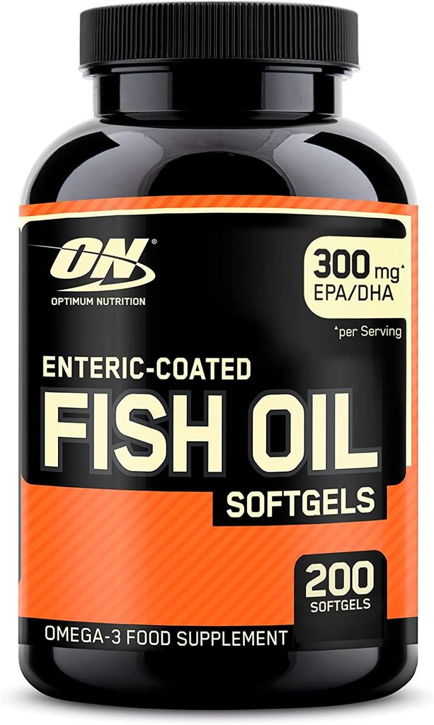 Optimum Nutrition Omega 3 Fish Oil, 300MG, Brain Support Supplement